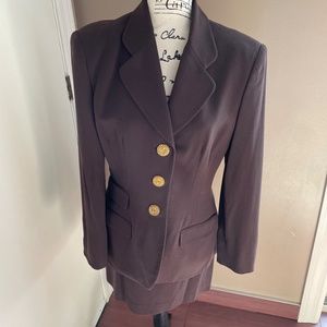 Vintage St. John/Griffith & Gray wool skirt suit